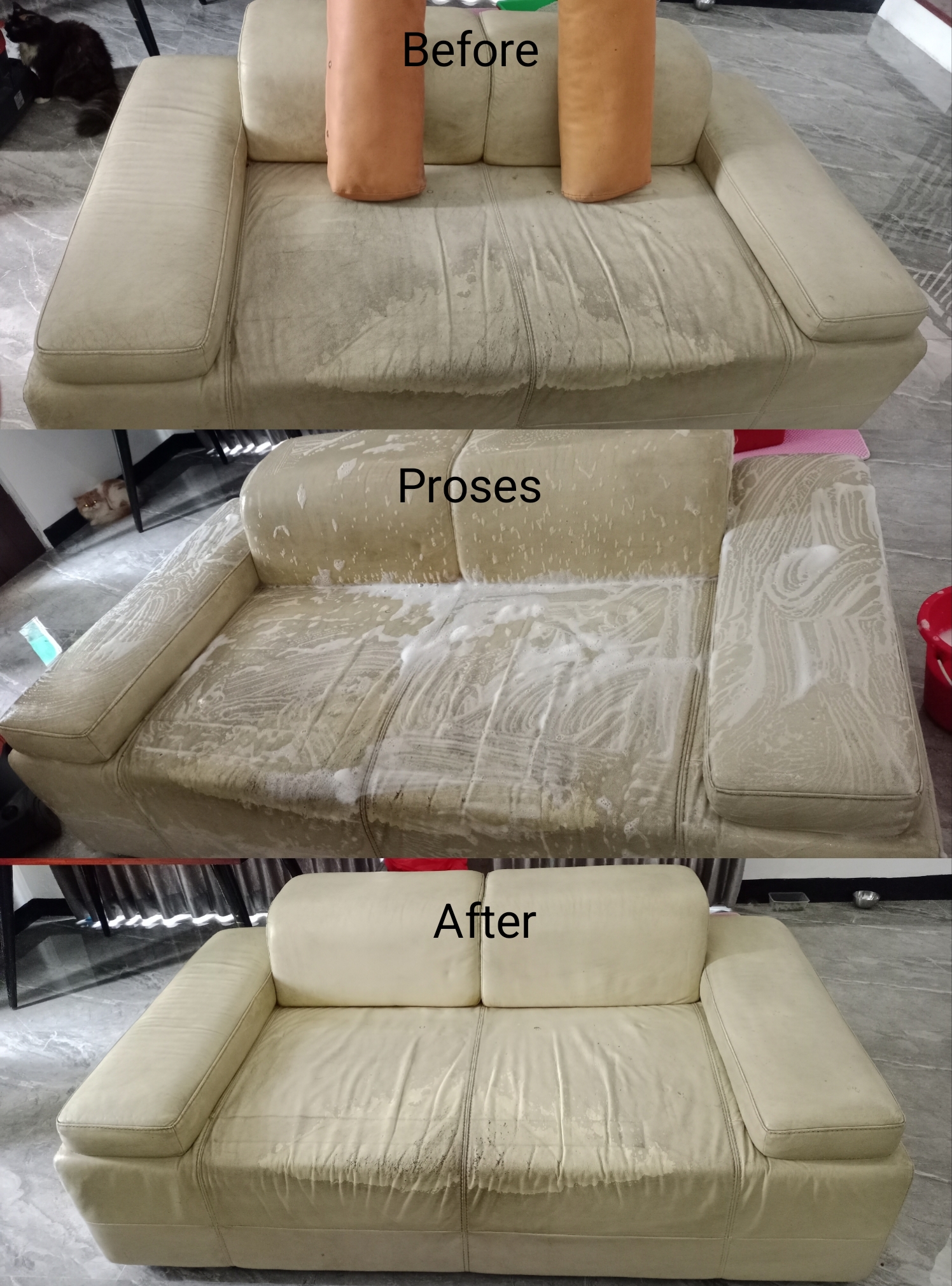 Jasa Cuci Sofa dan Springbed di Fatmawati